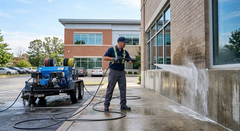 Industrial Pressure Washing Service