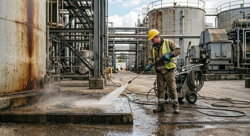 Industrial Pressure Washing